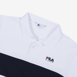 Fila Golf Pq Karati - Miesten Poolopaita - Valkoinen | FI-94265